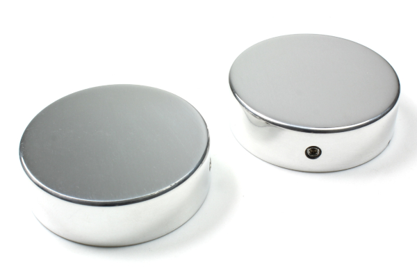Schrauben-Cover - Gabelholme - Flat - poliert