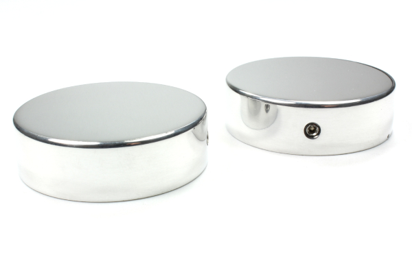 Schrauben-Cover - Gabelholme - Flat - poliert