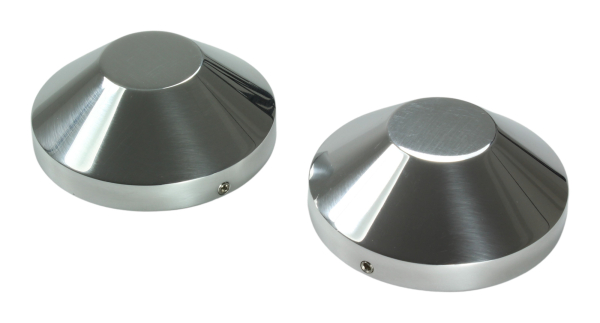 Schrauben-Cover - Gabelholme - Smooth - poliert