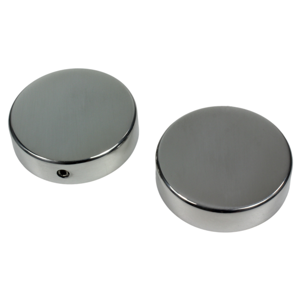 Schrauben-Cover - Gabelholme - Flat - poliert