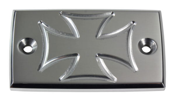 Flüssigkeitsbehälter-Deckel - Cross - poliert