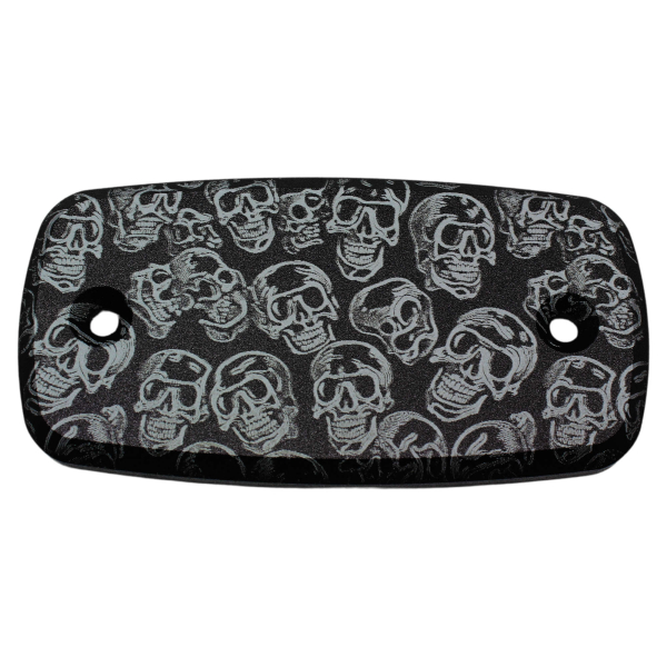Flüssigkeitsbehälter-Deckel - Skull-Party 02 - schwarz