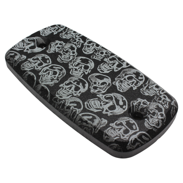 Flüssigkeitsbehälter-Deckel - Skull-Party 02 - schwarz