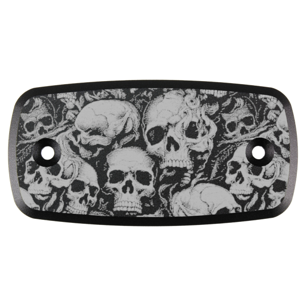 Flüssigkeitsbehälter-Deckel - Skull-Party 01 - schwarz