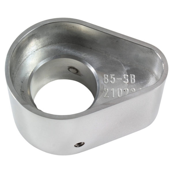 Zündschloss-Cover - CC - Alu poliert