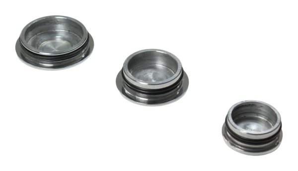 Schwingenarm / Achs-Cover - Smooth - poliert