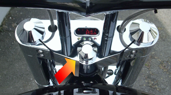 Steuerkopfmuttern-Cover - Steps - schwarz