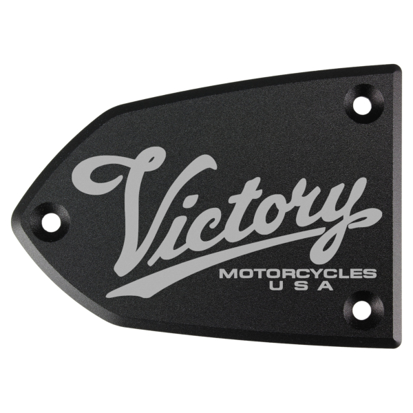 Flüssigkeitsbehälter-Deckel - mit Lasergravur → Victory-Schriftzug gefüllt