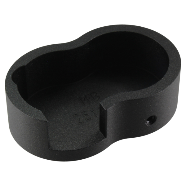 Kupplungsarm-Cover - Smooth - schwarz → Victory-Logo
