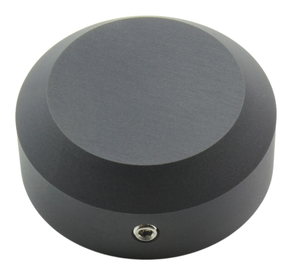 Schrauben-Cover - Schwinge - links - Smooth - mattschwarz