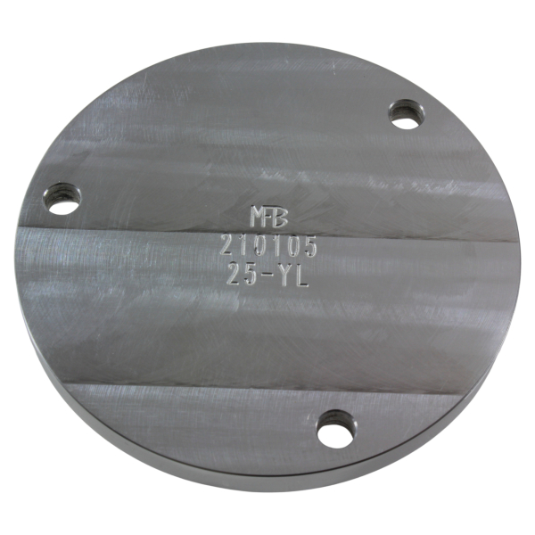 Motordeckel poliert mit Lasergravur → Fuck You Skull