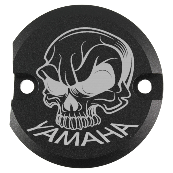 Motordeckel - vorne rechts - Skull - schwarz