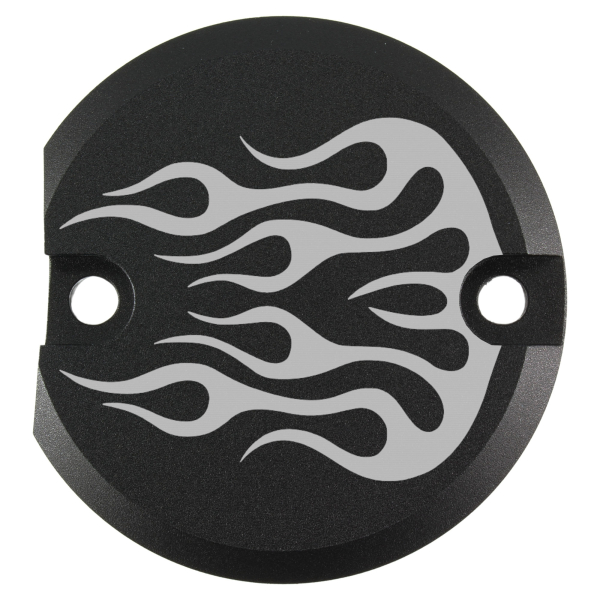 Motordeckel - vorne rechts - Flame 1 - schwarz