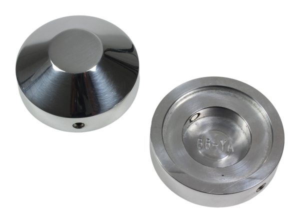 Schrauben-Cover - Gabelholme - Smooth - poliert