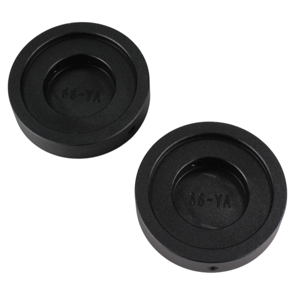 Schrauben-Cover - Gabelholme - Flat - schwarz