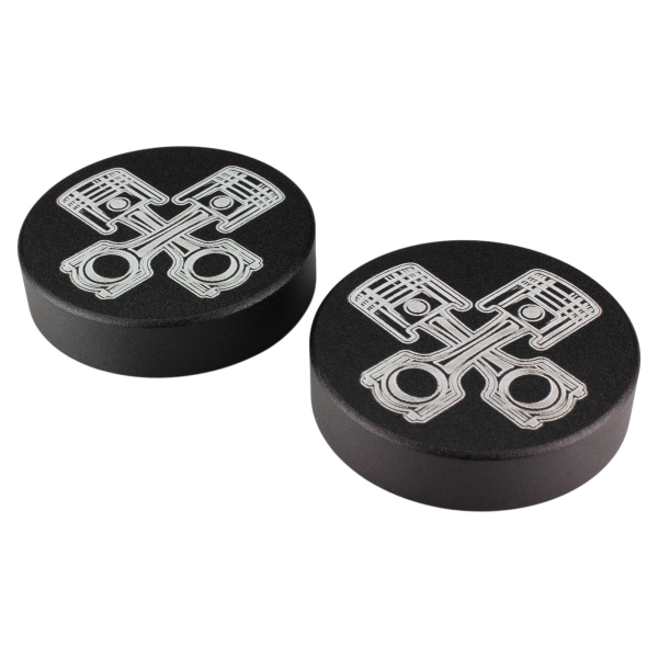 Schrauben-Cover - Gabelholme - Flat Pistons - schwarz