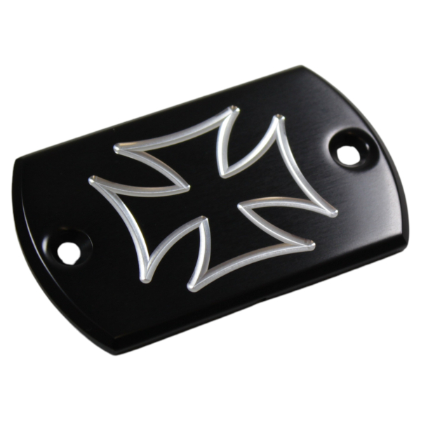 Flüssigkeitsbehälter-Deckel - Cross - schwarz