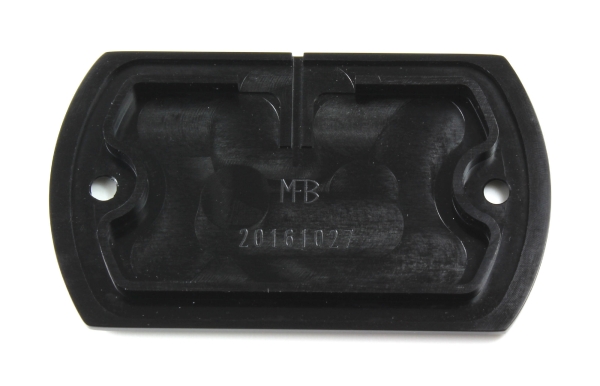 Flüssigkeitsbehälter-Deckel - Smooth - schwarz