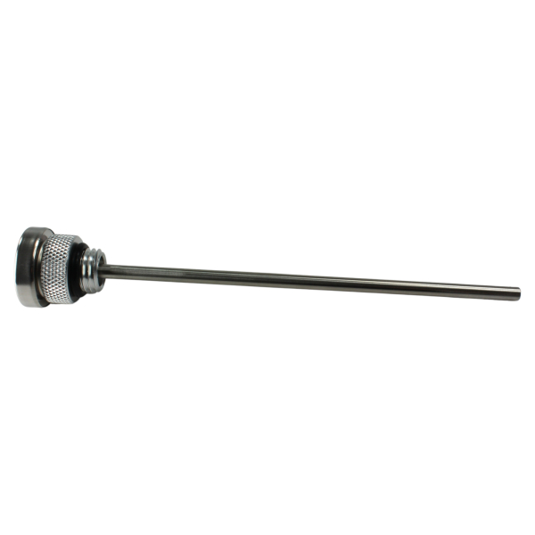 Oeltemperatur-Anzeige von JMP - M20x2.5 → Zifferblatt schwarz - Gehäuse silber