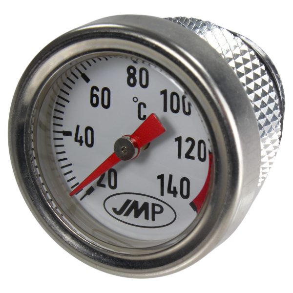 Oeltemperatur-Anzeige von JMP - M22x1.5 - Zifferblatt weiss
