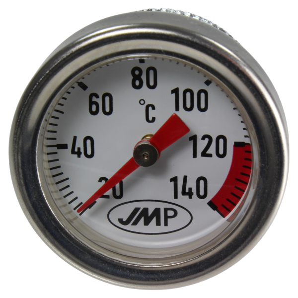 Oeltemperatur-Anzeige von JMP - M22x1.5 - Zifferblatt weiss