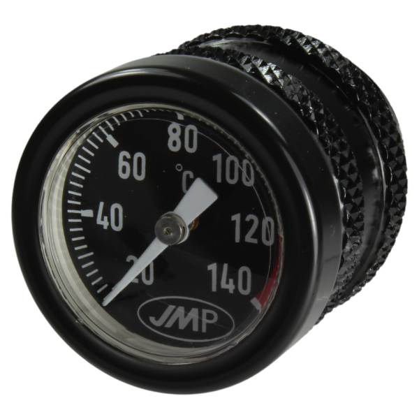 Oeltemperatur-Anzeige von JMP - M27x3 - Gehäuse schwarz - Zifferblatt schwarz