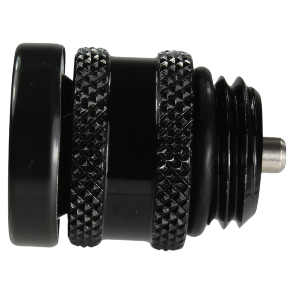 Oeltemperatur-Anzeige von JMP - M27x3 - Gehäuse schwarz - Zifferblatt schwarz