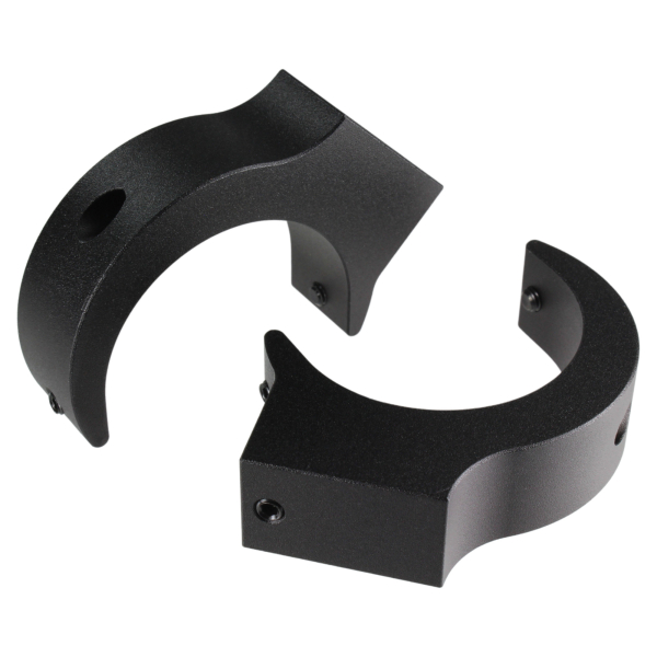 Blinkerhalter - Gabelholm - Shorty - 41mm - M8 - mattschwarz