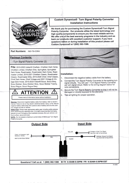Blinker-Adapter / Polaritätswandler → Minus auf Plus → 2 Stück