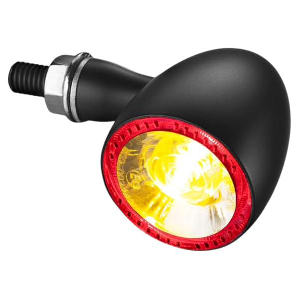 Blink-/Brems-/Rücklicht - KM - Bullet 1000 DF → schwarz