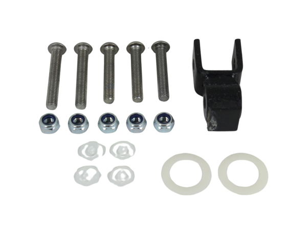 Sozius-Fußrasten-Tieferlegung - Paar - verchromt