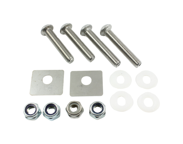 Sozius-Fußrasten-Tieferlegung - Paar - schwarz