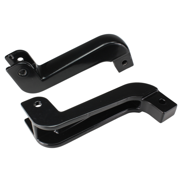 Sozius-Fußrasten-Tieferlegung - Paar - schwarz