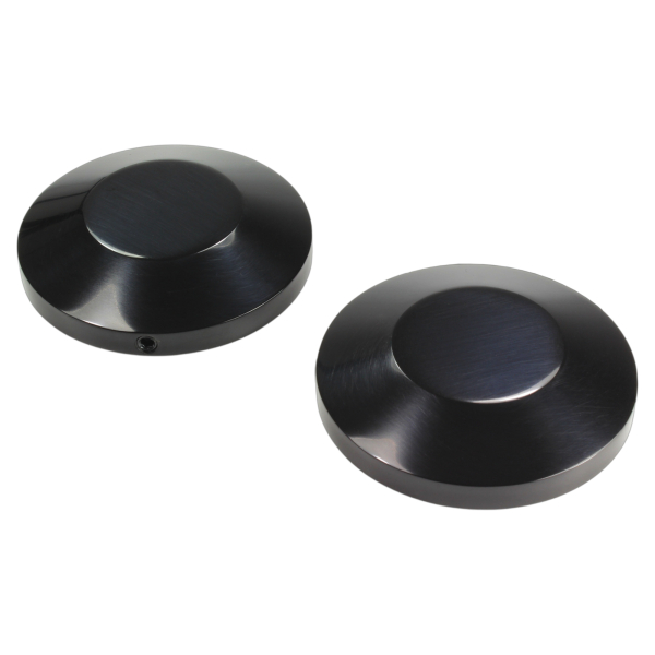 Schrauben-Cover - Gabelholme - Smooth → schwarz