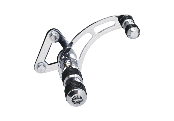 Fußrastenanlage - Falcon - 7 cm vorverlegt - verchromt