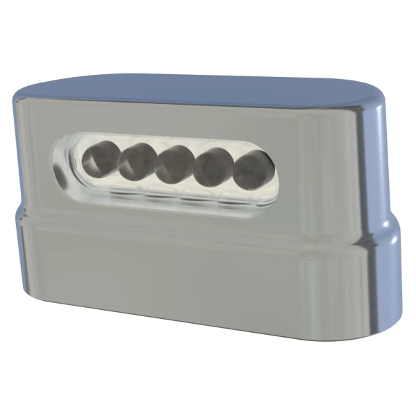 Kennzeichenbeleuchtung - EK II - verchromt