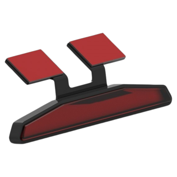 Rückstrahler + Haltesatz → Montage mittig