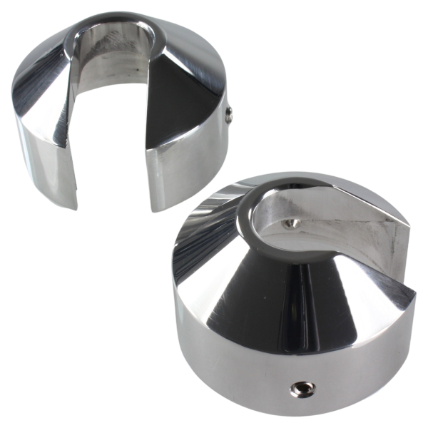 Risermutter-Cover - für die Riser-Adapter von Thunderbike → poliert