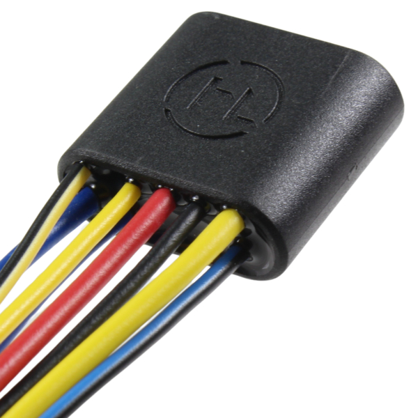 Zwei-Kanal-Relais mit Polaritätswandler → Highsider