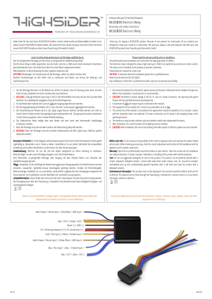 Zwei-Kanal-Relais mit Polaritätswandler → Highsider