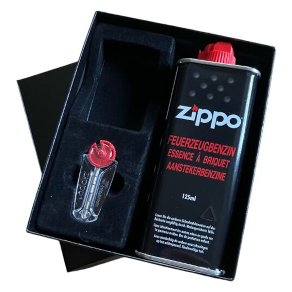 Zippo - Zubehör → Geschenkset 1→ Benzin + Feuersteine