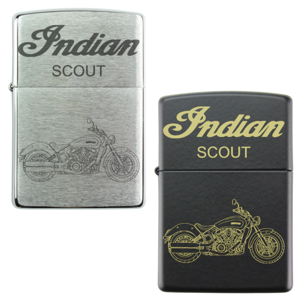 Zippo mit Gravur → Indian Scout → 1130 ccm