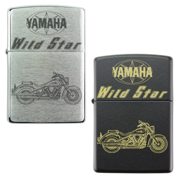 Zippo mit Gravur → Yamaha XV 1600 Wild Star