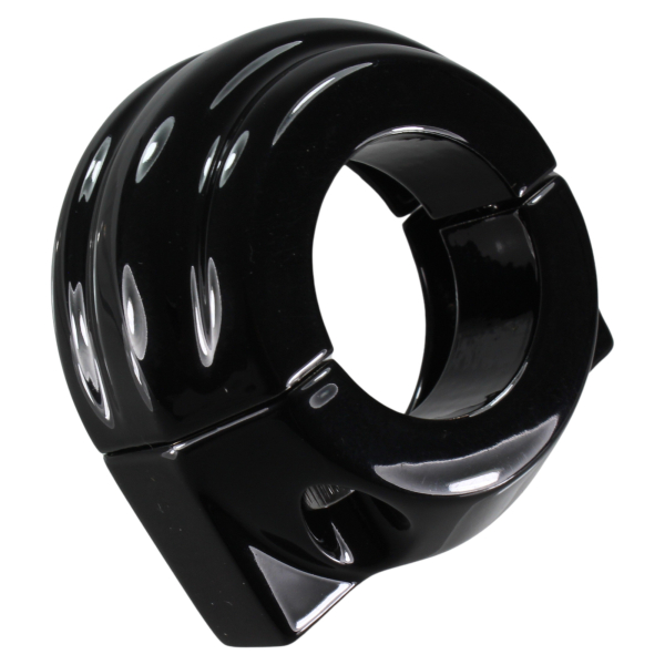 Gasgriffgehäuse für Zoll-Lenker → schwarz → Gaszug + Rückholzug