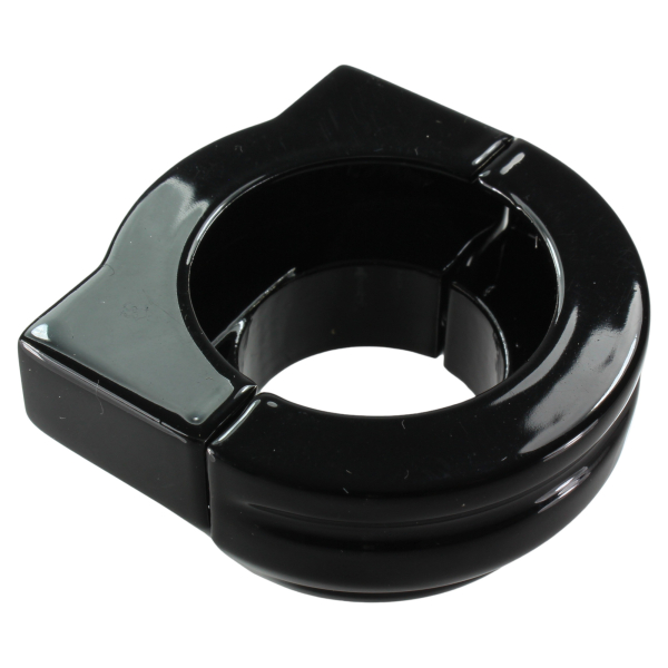 Gasgriffgehäuse für Zoll-Lenker → schwarz → Gaszug + Rückholzug