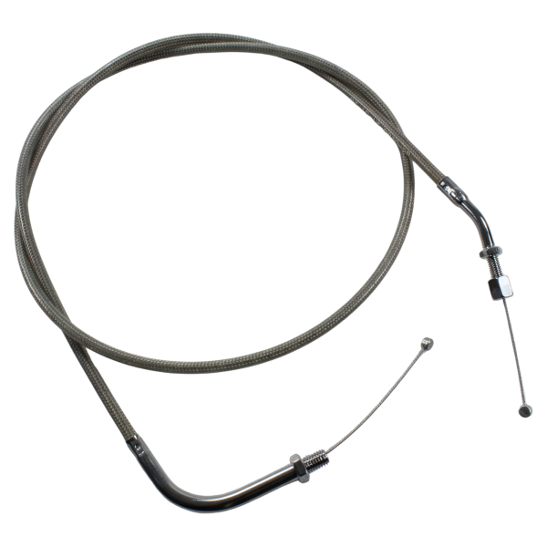 Gaszug Schließer von Motion Pro → Stahlflex → 120 mm länger